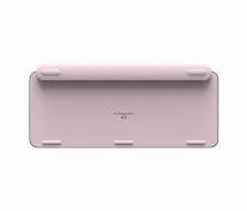 Teclado Inalambrico Logitech Mx Keys Mini, 10 Metros De Alcance, Teclado Numerico No, Iluminado Inteligente, Color Rosa