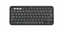 Teclado Logitech Pebble Keys 2 K380s Español, Inalámbrico, Bluetooth, Interruptor De Llave De Tijera, Grafito