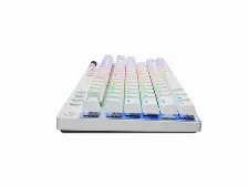 Teclado Logitech G Pro X Tkl Inglés, Inalámbrico Y Alámbrico, Rf Inalámbrico + Bluetooth, Interruptor Mecánico, Led Rgb, Blanco