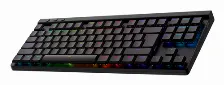 Teclado Logitech G G515 Lightspeed Tkl Inglés, Inalámbrico, Rf Inalámbrico + Bluetooth, Interruptor Mecánico, Led Rgb, Negro