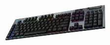 Teclado Logitech G G915 X Lightspeed Inglés, Inalámbrico Y Alámbrico, Rf Inalámbrico + Bluetooth, Interruptor Mecánico, Led, Negro