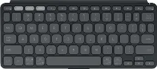 Teclado Logitech Inalambrico Keys To Go 2, 75%, Bluetooth, Ipad, Iphone, Windows, Android, Gris