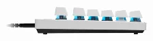 Teclado Logitech G Pro X Tkl Rapid Inglés, Alámbrico, Usb, Magnetic-mechanical Key Switch, Led Rgb, Blanco