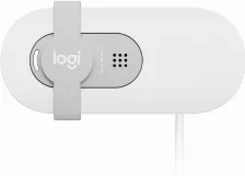Camara Web Logitech Brio 100, 2 Mp, 1920 X 1080 Pixeles, 30 Fps, Microfono, Usb, Color Blanco