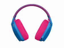 Diadema Inalambrica Logitech G435, 20-20000 Hz, Bluetooth, Color Lila/azul, 18 Horas De Bateria, Cojinetes, (981-001061)