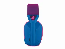 Diadema Inalambrica Logitech G435, 20-20000 Hz, Bluetooth, Color Lila/azul, 18 Horas De Bateria, Cojinetes, (981-001061)