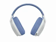 Diadema Inalambrica Logitech G435, 20-20000 Hz, Bluetooth, Color Blanco/azul, 18 Horas De Bateria, Cojinetes, (981-001073)