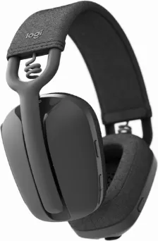 Audifonos Logitech Zone Vibe 100, Microfono Boom, Inalambrico, Color Grafito