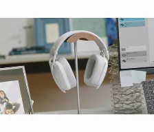 Audifonos Logitech Zone Vibe 100, Microfono Boom, Conectividad Inalambrico, Color Blanco