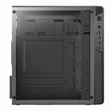 Gabinete Acteck Performance Ii, Micro Torre, Micro Atx, Itx, Ventana De Acrilico, Fuente 500w, Negro
