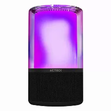 Bocina Acteck Glee Pure Ap70 2.0, Usb, 3.5 Mm, Bt, Inalámbrico, Universal, Negro