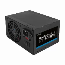 Fuente De Poder Acteck Blazar Prime Ft500p, 500w, Atx, 80mm, Negro