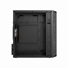 Gabinete Acteck Doom Pro Mesh Gi730m Mini Tower, Fuente 600w, 3x Ventiladores, Negro