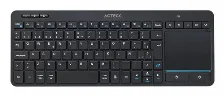 Teclado Inalambrico Acteck Inspire Smart Ti707 Con Touchpad, Bluetooth, Negro