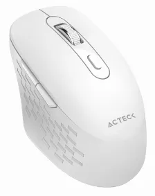 Mouse Acteck Optimize Flow Mi480, Inalambrico, Optico, 1600dpi, Rf Inalambrico, Blanco
