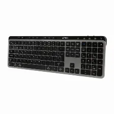 Kit Teclado Y Mouse Acteck Creator Krea Mk755 Interruptor De Membrana, Inalámbrico, Usb Tipo A, 2000 Dpi, Negro, Gris