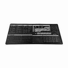 Mousepad Acteck Ac-941075 800 Mm, 350 Mm, Negro, Blanco