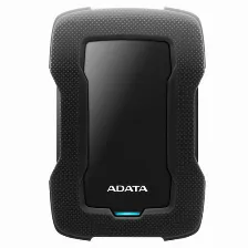 Disco Duro Externo Adata Durable Hd330 5tb, 2.5 Pulgadas, Usb 3.2 Gen 1, Negro