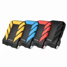 Disco Duro Externo Adata Hd710 Pro, 5tb, Usb 3.1, Negro, A Prueba De Agua, Polvo Y Golpes