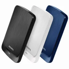 Disco Duro Externo Adata Hv320 Slim, 2 Tb, 2.5 Pulgadas, Usb 3.2 Gen 1, Para Mac/pc, Negro
