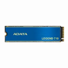 Ssd Adata Legend 710 Nvme, 2tb, M.2, 1800 Mb/s Escritura, 2400 Mb/s Lectura, Pci Express 3.0