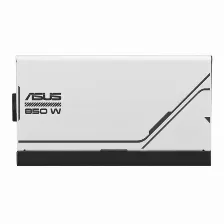 Fuente De Poder Asus, 80plus Gold, 850w, Prime Ap-850g, Atx 3.0 Pcie 5.0, Modular, Blanca