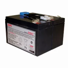 Bateria Para Ups Apc Rbc142 Plomo ácido, 24 V, 216 Vah, Negro