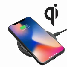 Cargador Argomtech Arg-ac-0131bk 9 V, Smartphone, Interior, Carga Rápida, 15 W, Negro