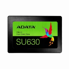 Ssd Adata Ultimate Su630 480gb, 2.5 Pulg Sata Iii, Lectura 520 Mb/s, Escritura 450 Mb/s