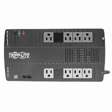 No Break Tripp Lite 0.55 Kva / 300 W, 316 J, Entrada 120 V, 8 Salidas Ac, Negro