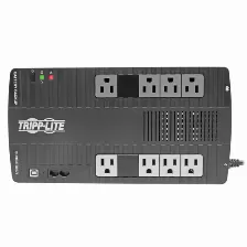 No Break Tripp Lite 0.7 Kva / 350 W, 316 J, Entrada 145 V, 8 Salidas Ac, Negro