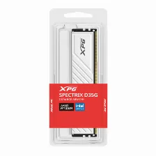 Memoria Ram Xpg Spectrix D35g, 3200mhz, 16gb, Ddr4, Rgb, Pc4-25600, Blanco