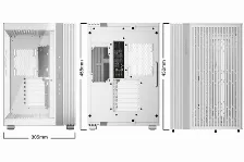 Gabinete Be Quiet! Light Base 600 Dx White Midi Tower, Psu No, Blanco