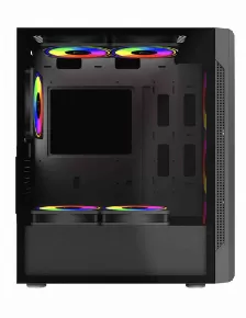 Gabinete Balam Rush Dragonfly Mesh Gm740 Midi Tower, Negro