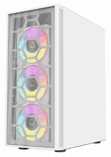 Gabinete Balam Rush Dragonfly Mesh Gm740 Mini Tower, Blanco