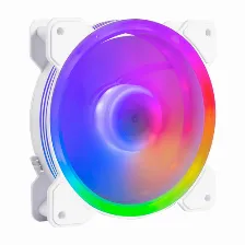 Ventilador Balam Rush Eolox Blaze Ex50w Tamaño 12 Cm, 1500 Rpm Max, Led Azul, Verde, Rojo, 1 Pieza(s), Material Plástico, Color Blanco