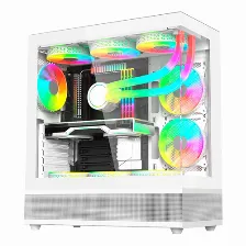 Gabinete Balam Rush Tank Super 9200 Tb Midi Tower, Psu No, Vent. 1x 120 Mm, Blanco