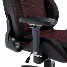 Silla Gamer Balam Rush Br-940498 Asiento De Malla, Reposa-brazos Si, Peso Máximo 150 Kg, Color Negro, Rojo