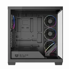 Gabinete Balam Rush Tank Polar 7900 Midi Tower, Psu No, Vent. 1x 120 Mm, Negro