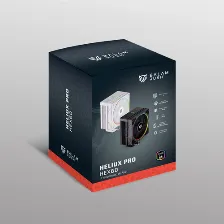 Disipador Balam Rush Heliux Pro Hex60 12 Cm, 2200 Rpm, Blanco