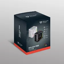 Disipador Balam Rush Heliux Pro Hex50 12 Cm, 2200 Rpm, Negro