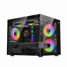 Gabinete Balam Rush Act-br-943864 Mini Tower, Psu No, Vent. 1x 120 Mm, Negro