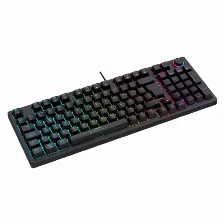 Teclado Gamer Mecanico Balam Rush Dominate X Pro Gk777, Iluminacion Rgb, Switch Rojo, Usb Tipo A. Negro