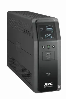 No Break Apc Br1350m2-lm 1.35 Kva / 810 W, 1080 J, Entrada 147 V, 10 Salidas Ac, Negro