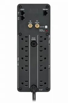 No Break Apc Br1350m2-lm 1.35 Kva / 810 W, 1080 J, Entrada 147 V, 10 Salidas Ac, Negro