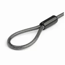 Cable Antirrobo Startech.com Kensington, Cerradura Con Combinación, Negro, Plata