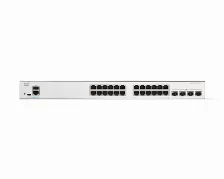 Switch Cisco C1200-24t-4x Gestionado, L2/l3, Rj-45 24, Gigabit Ethernet (10/100/1000), Blanco