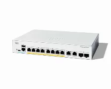 Switch Cisco C1200-8p-e-2g Gestionado, L2/l3, Rj-45 8, Gigabit Ethernet (10/100/1000), Blanco