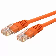 Patchcord Startech.com Cat6, 6.1 M, U/utp (utp), Naranja