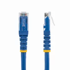 Patchcord Startech.com Cat6, 0.9 M, U/utp (utp), Azul